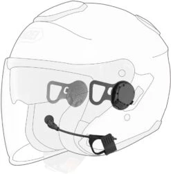 Sena 10U Bluetooth Headset, Shoei J-Cruise