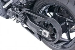 Puig Riemcover Aluminium Zwart Yamaha T-MAX (12-)