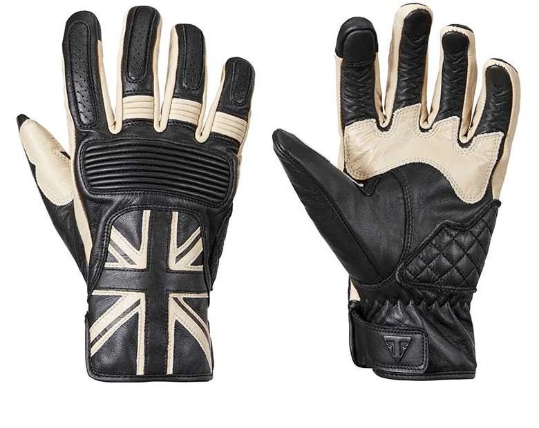 Triumph Flag Glove Black Motorhandschoenen