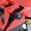 R&G CP0382WH Valdoppen Aero Set Wit BMW S1000RR 15-