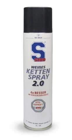 S100 Kettingspray Wit 400ml