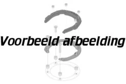 SW-Motech Tankring Pro Kawasaki Modellen / 7 Schroeven